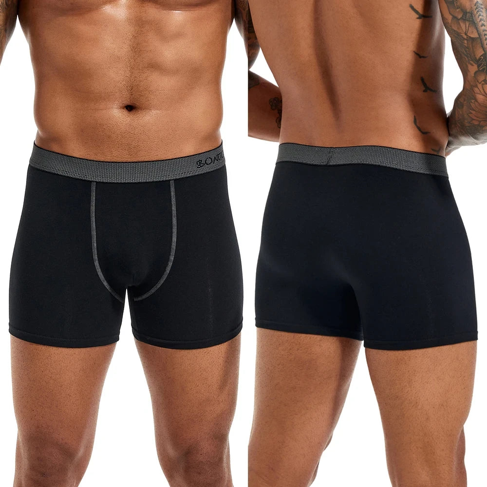 Cotton Knit Boxer Briefs Pack