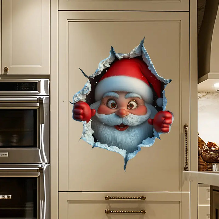 Santa's Magic Pop-Out Sticker – Bring Festive Cheer Anywhere!