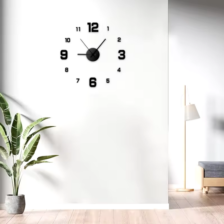 DIY Frameless Wall Clock – Transform Your Walls into Art