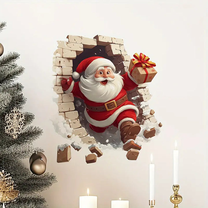 Santa's 3D Holiday Surprise – A Festive Touch for Every Space!