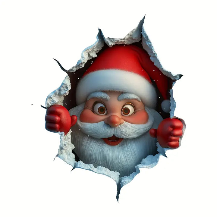 Santa's Magic Pop-Out Sticker – Bring Festive Cheer Anywhere!